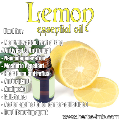 Lemon Essential Oil | Herbs Info